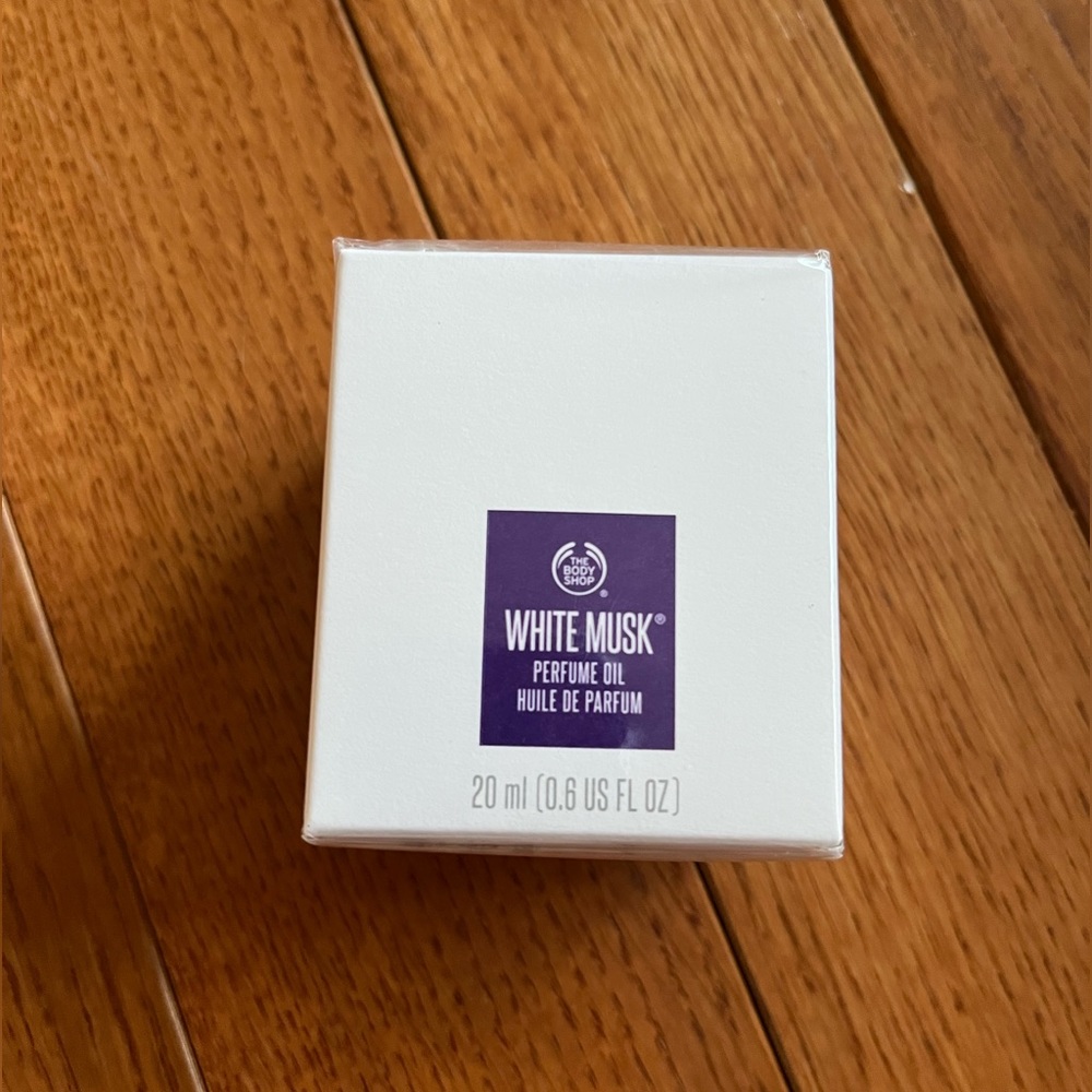 Discontinued Body Shop White Musk Perfume Oil